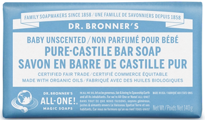 Dr Bronner Pure Castille Bar Soap (unscented)