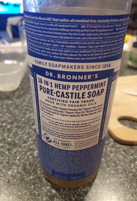 18-in-1 Peppermint Pure-Castile Soap