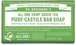 Dr. Bronner's Organic Green Tea Soap Bar