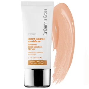 Dr Dennis Gross Instant Radiance Sun Defense Sunscreen Broad Spectrum Spf 40