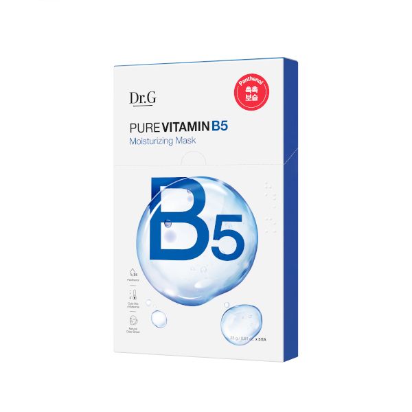 Dr.G Pure Vitamin B5 Moisturizing Mask - 23g*5ea