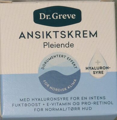 Ansiktskremer pleiende