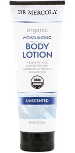 Dr. Mercola Organic Moisturizing Body Lotion, Unscented