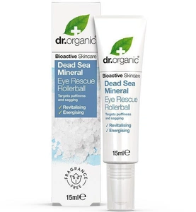 Dr Organic Bioactive Skincare Dead Sea Mineral Eye Rescue Rollerball