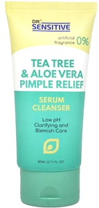 Dr. Sensitive Tea Tree & Aloe Vera Pimple Relief Serum Cleanser