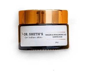 Dr. Sheth Haldi & Hyaluronic Acid Sleeping Mask