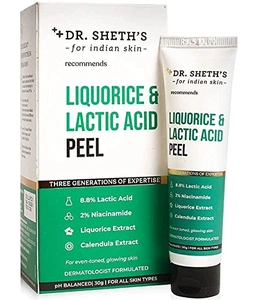 Dr. Sheth's Liquorice & 8.8% Lactic Acid (AHA) Chemical Peel