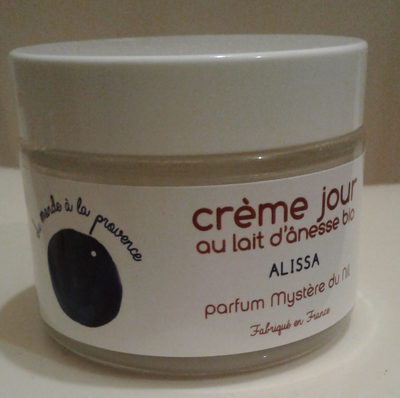 Alissa : crème jour au lait d'ânesse bio parfum Mystère du Nil