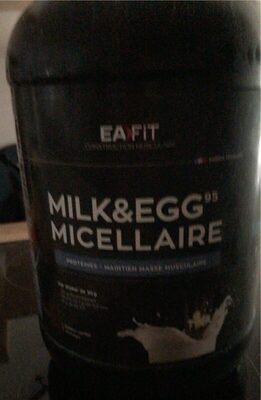 Milk&egg micellaire