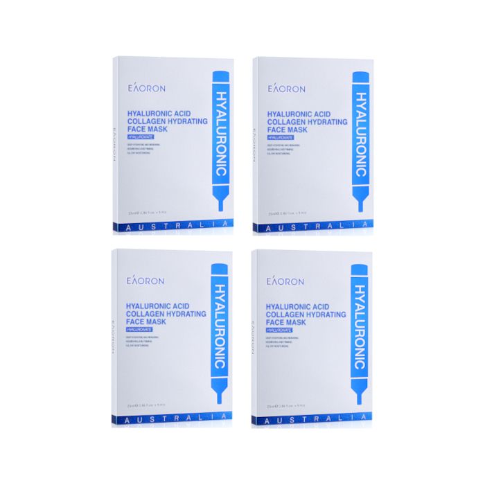 EAORON Hyaluronic Acid Collagen Hydrating Face Mask - 20pcs Set