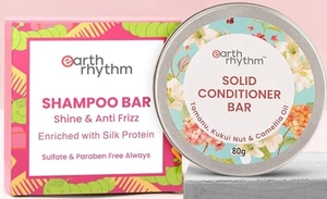 Earth Rhythm Solid Conditioner Bar, Certified Natural
