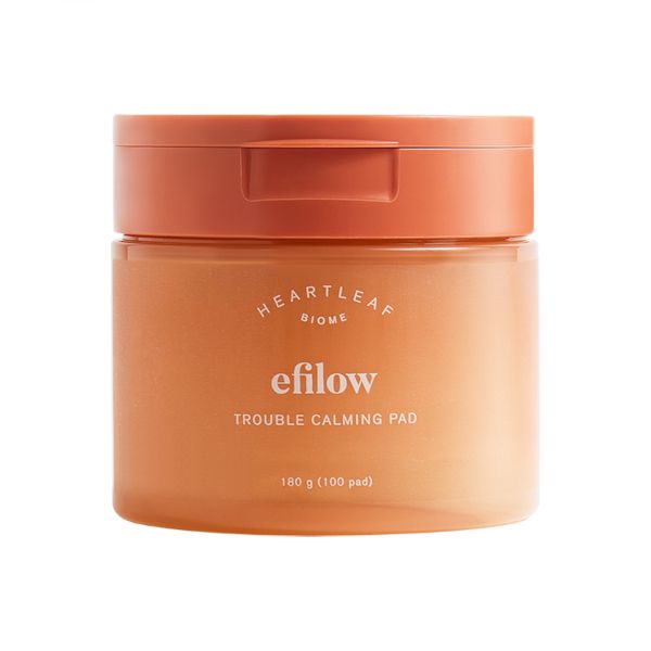 efilow Heartleaf Biome Trouble Calming Pad - 180g/100ea