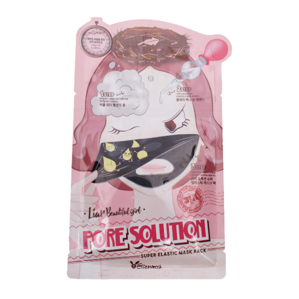 Elizavecca 3-Step Pore Solution Super Elastic Mask Pack - 1pc