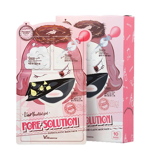 Elizavecca 3-Step Pore Solution Super Elastic Mask Pack