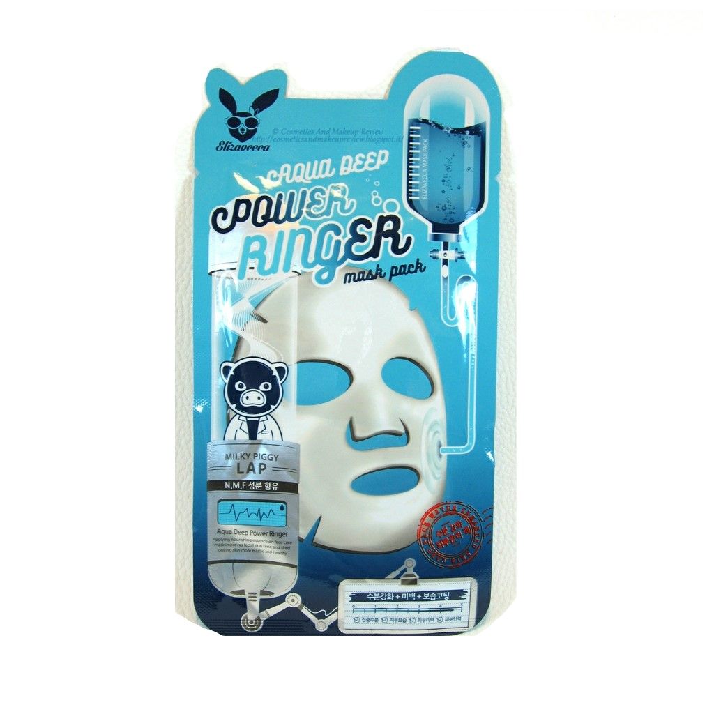 Elizavecca Aqua Deep Power Ringer Mask Pack - 1pc