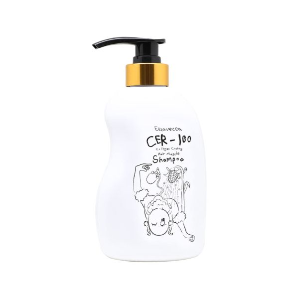 Elizavecca CER-100 Collagen Hair A+ Muscle Tornado Shampoo - 500ml