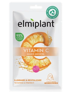 Elmiplant Napkin Mask With Vitamin C