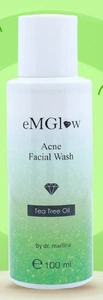 eMGlow Acne Facial Wash