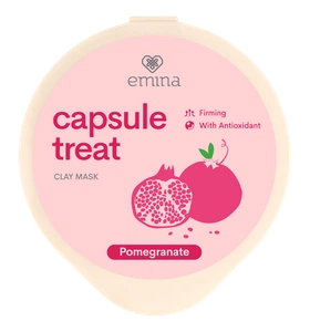 Emina Capsule Treat Clay Mask Pomegranate