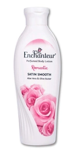 Enchanteur Perfumed Body Lotion Romantic Satin Smooth Aloe Vera & Olive Butter
