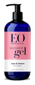 EO Products Shower Gel Rose & Lemon