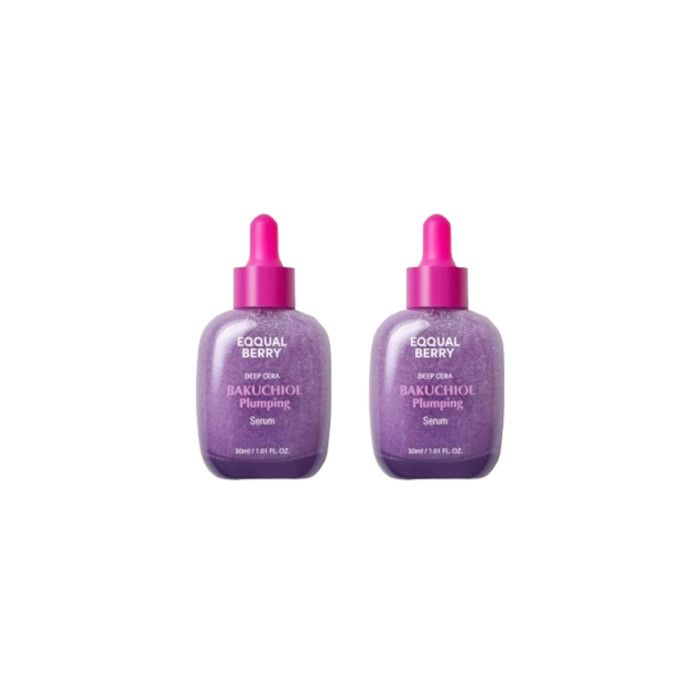 EQQUALBERRY Bakuchiol Plumping Serum - 30ml (2ea) Set