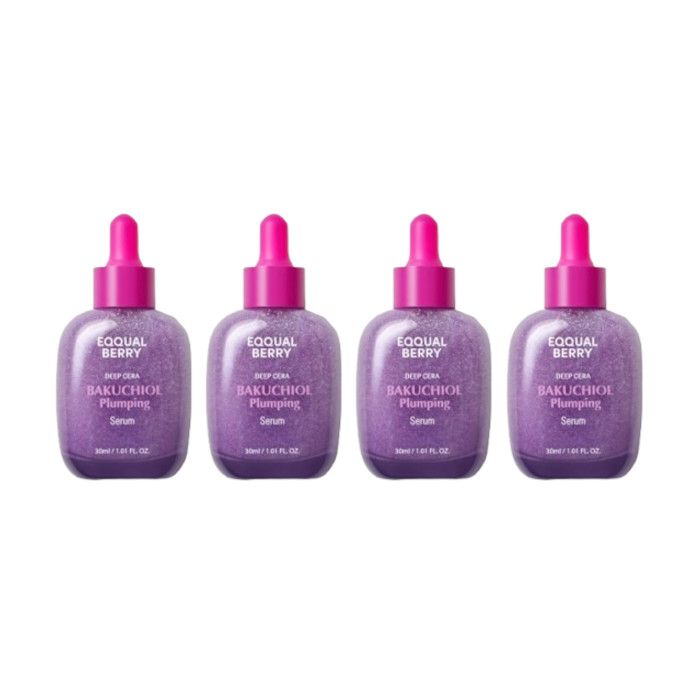 EQQUALBERRY Bakuchiol Plumping Serum - 30ml (4ea) Set