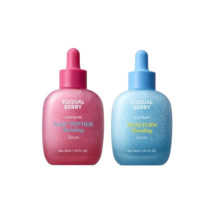 EQQUALBERRY NAD+ Peptide Boosting Serum - 30ml (1ea) + Hyaltoin Flooding Serum - 30ml (1ea) Set