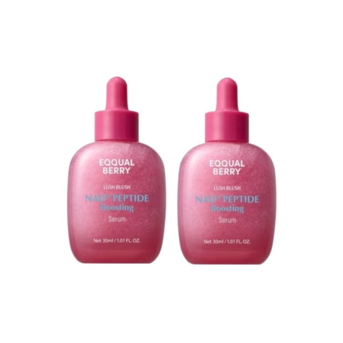 EQQUALBERRY NAD+ Peptide Boosting Serum - 30ml DUO Set