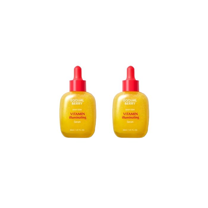 EQQUALBERRY Vitamin Illuminating Serum - 30ml (2ea) Set