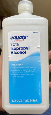 70% isopropyl alcohol