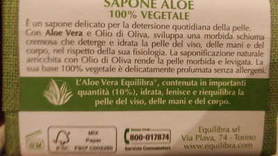 Aloe, detersione naturale - sapone 100% vegetale