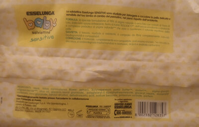 baby salviettine sensitive