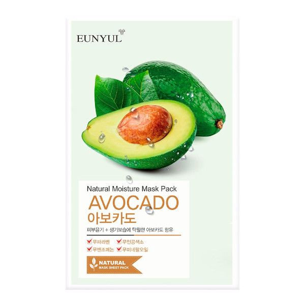 EUNYUL Natural Moisture Mask Pack - Avocado - 1pc