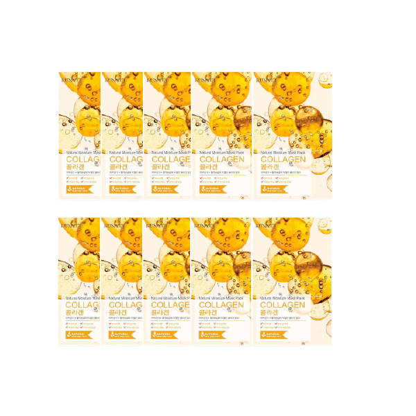 EUNYUL Natural Moisture Mask Pack - Collagen - 10pcs