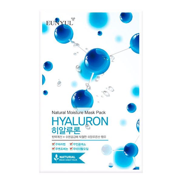 EUNYUL Natural Moisture Mask Pack - Hyaluron - 1pc