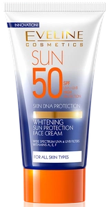 Eveline Cosmetics Sun Protection Face Cream Whitening SPF50