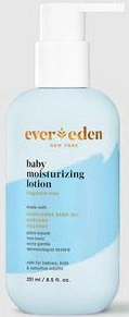 Ever Eden Baby Moisturizing Lotion Fragrance Free