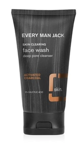 Every Man Jack Activated Charcoal Face Scrub Skin Clearing