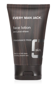 Every Man Jack Face Lotion, Fragrance Free