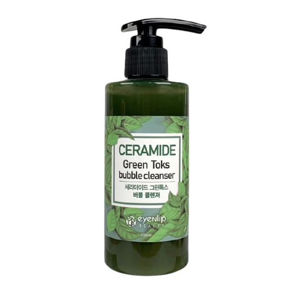 EYENLIP Ceramide Green Toks Bubble Cleanser - 200ml