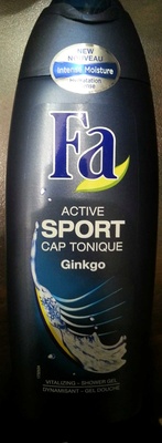 Active sport cap tonique Ginkgo