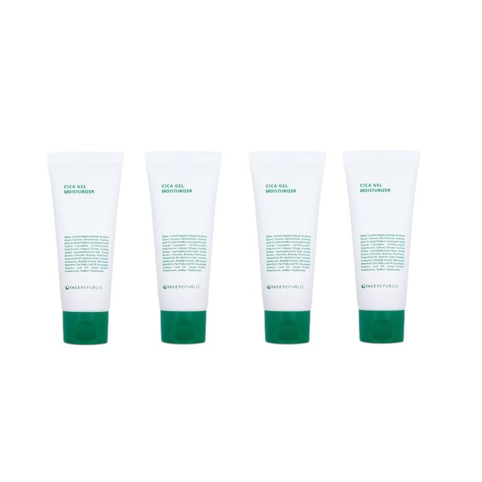 face republic CICA Gel Moisturizer - 50ml (4ea) Set
