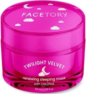 Facetory Twilight Velvet Renewing Sleeping Mask With LHA/PHA