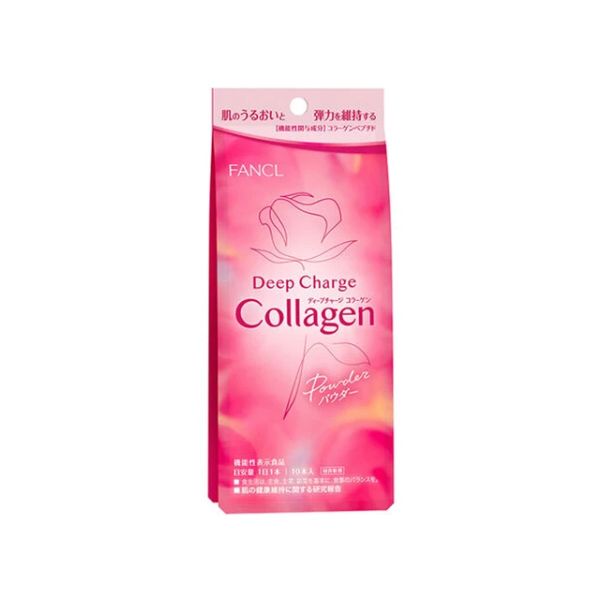 Fancl Deep Charge Collagen Powder 10 Days Supply - 10pcs
