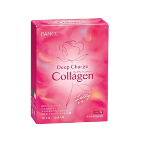 Fancl Deep Charge Collagen Stick Jelly Approximately 10 Day Supply - 10pcs