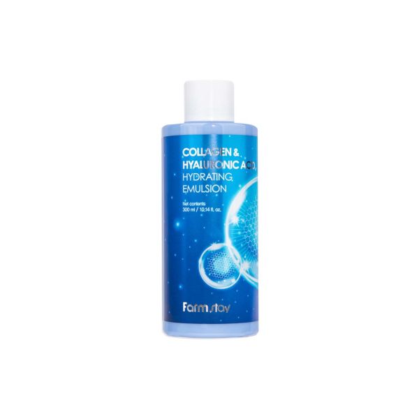 Farm Stay Collagen & Hyaluronic Acid Hydrating Emulsion - 300ml