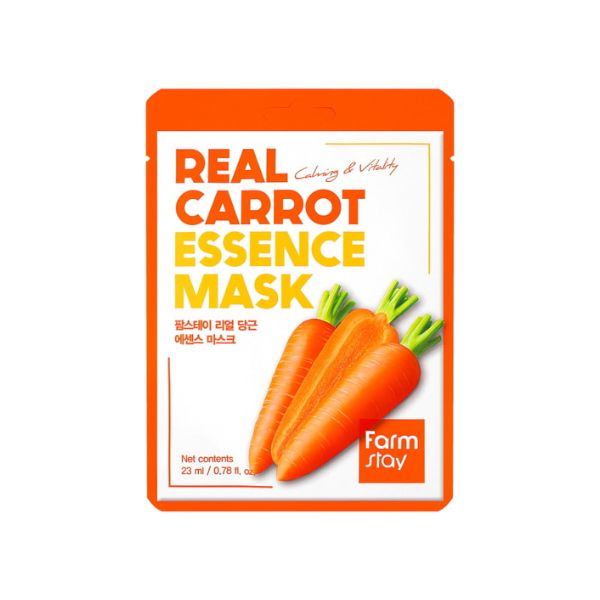 Farm Stay Real Essence Mask Carrot - 23ml*1pcs