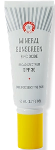 First Aid Beauty Mineral Sunscreen Zinc Oxide Broad Spectrum SPF 30