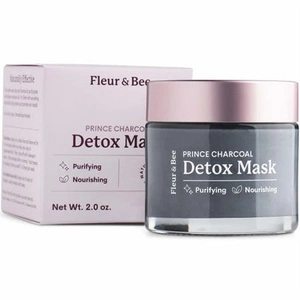 Fleur & Bee Natural Detox Mask Prince Charcoal